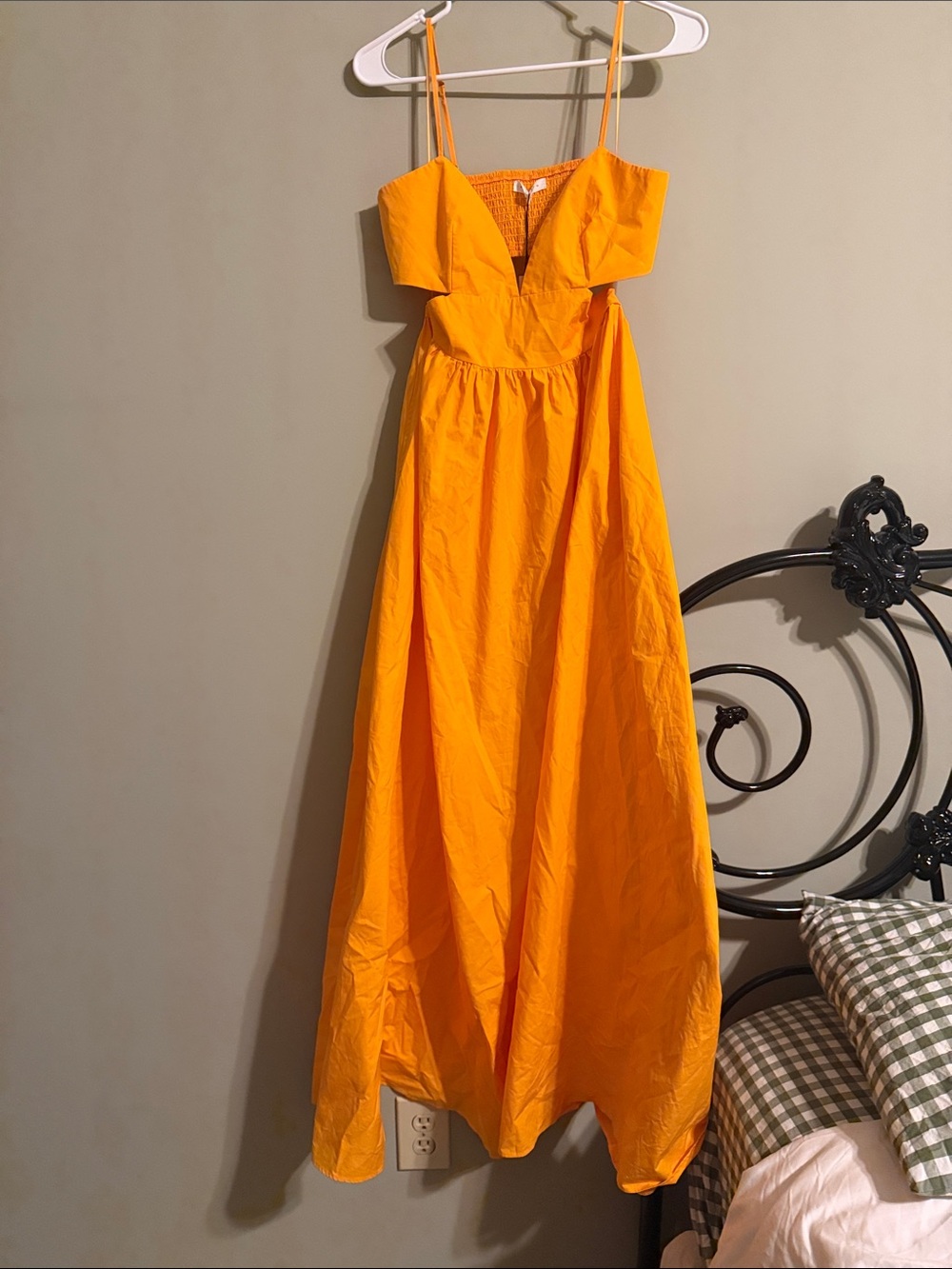 Susana Monaco Poplin cutout open back dress - Picture 2 of 9